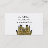 メンディタトゥーハンズ 名刺 (裏面)