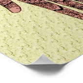 メンディハンドタトゥーアート ポスター (角)