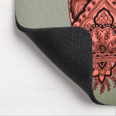 メンディハンドタトゥー体アートデザイン マウスパッド (コーナー)