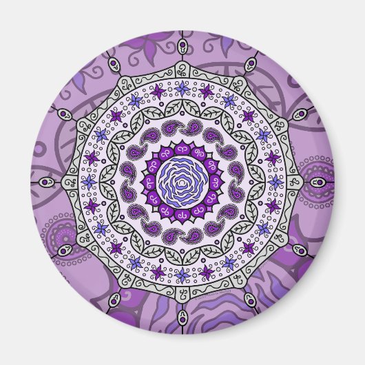 メンディファンタジー銀磁石 マグネット (正面)