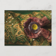 メンディヘンナグリーンキャンドルライトお祝い