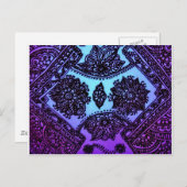 メンディヘンナブルーミックス ポストカード (正面/裏面)