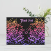 メンディレインボー招待状 招待状 (スタンド正面)