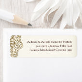 メンディレース(差出人住所ラベル) ラベル (インサイチュ)