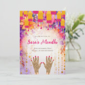 メンディ招待状ズデジタルドルキ招待状 招待状 (スタンド正面)