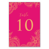 メンディ結婚ズ テーブルナンバー (裏面)