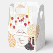 メンディ&サンゲエマナダラとかわいいインディアンカップル フェイバーボックス (オープン)