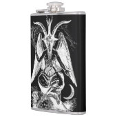 メンデスのヤギ（白黒） フラスク (左)