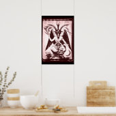 メンデスの古いヤギ ポスター (キッチン)