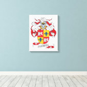 メンデス家紋 キャンバスプリント (インサイチュ (ウッドフロア))