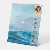 メンデフ 台座サイン (正面)