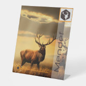 メンデフ 台座サイン (正面)