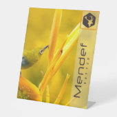 メンデフ 台座サイン (正面)