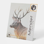 メンデフ 台座サイン (正面)