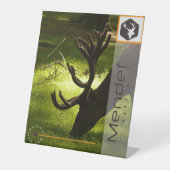 メンデフ 台座サイン (正面)