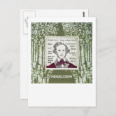 メンデルスゾーンの葉書 ポストカード (正面/裏面)