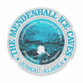 メンデンホールアイスケイブズ(rd) シール (正面)