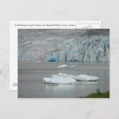 メンデンホール岬のカヤックのポストカード ポストカード (正面/裏面)