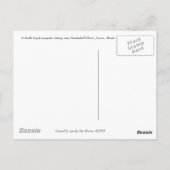 メンデンホール岬のカヤックのポストカード ポストカード (裏面)