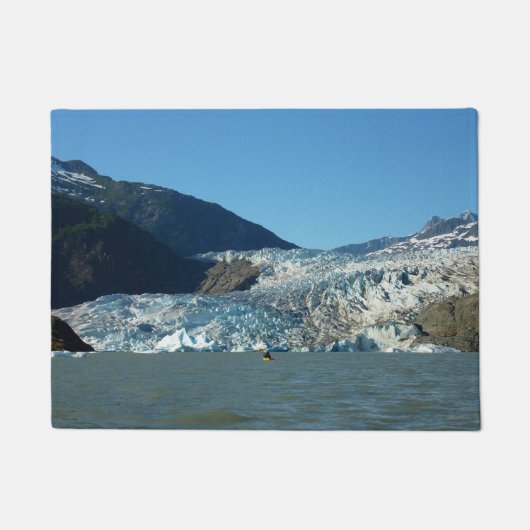 メンデンホール氷河でのカヤック ドアマット (正面)