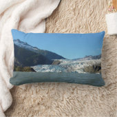 メンデンホール氷河でカヤック ランバークッション (ブランケット)