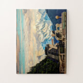 メンデンホール氷河アラスカ ジグソーパズル (縦)