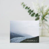 メンデンホール氷河ジュノー・アラスカ氷原 ポストカード (スタンド正面)