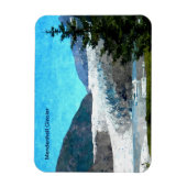 メンデンホール氷河 マグネット (縦)