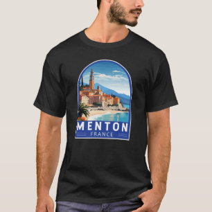 メントンフランストラベルアートヴィンテージ Tシャツ