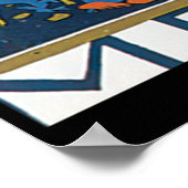 メントンヴィンテージ旅行ポスター ポスター (角)