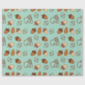 メントールシームレスラッピング紙：ヘーゼルナッツ離れ製品 ラッピングペーパー (フラット)