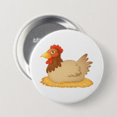 メンドオンネストキュートな農場動物 缶バッジ (正面&裏面)