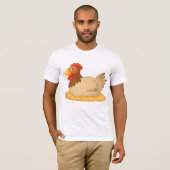 メンドオンネストキュートな農場動物 Tシャツ (正面フル)