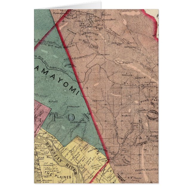 メンドシーノ，ワシントン州，クローバーデール (正面)