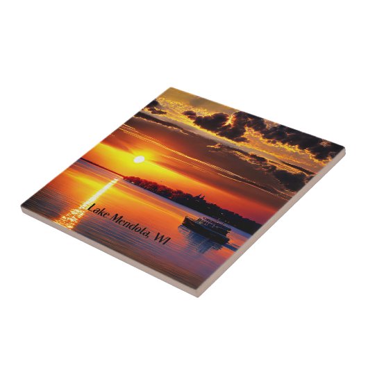 メンドタ湖(WI) タイル (側面)