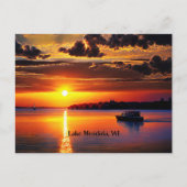 メンドタ湖(WI) ポストカード (正面)