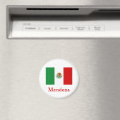 メンドーサ・メキシコ国旗 マグネット (インサイチュ (食洗機))