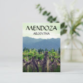 メンドーザアルゼンチンつる植物 ポストカード (スタンド正面)