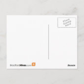 メンドーザアルゼンチンポストカード ポストカード (裏面)