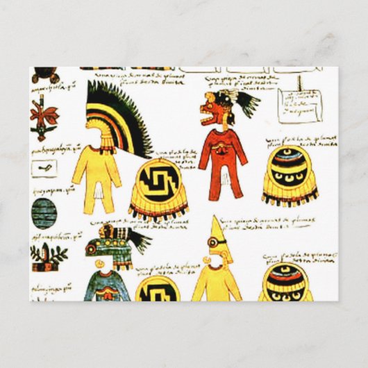 メンドーザ写本 ポストカード (正面)