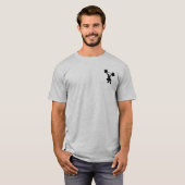 メンナーワッペンシュワルツWeias Tシャツ (正面フル)