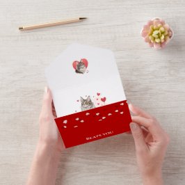 メンヌクーンキッチンセール用バレンタイン🐾💖 オールインワン招待状