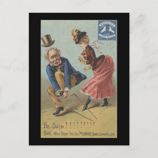 メンネンズス確実なコーンキラーエフェメラ ポストカード (正面)