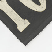 メンノベルティシャツブラックヴィンテージ引用文クラシック フリースブランケット (角)