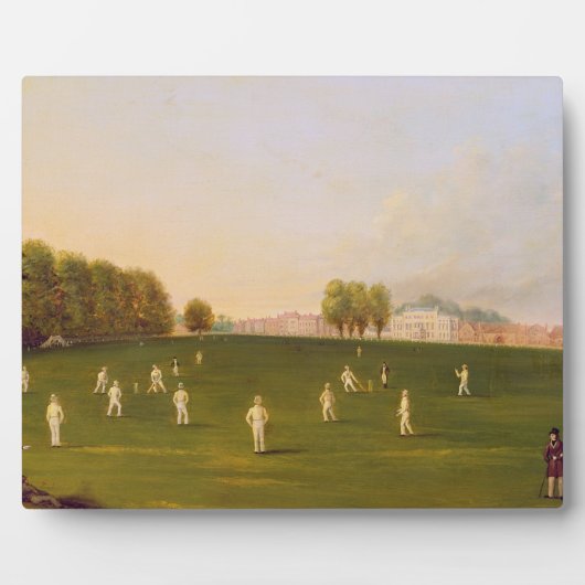 メンバーによるクリケット遊の第1回大戦 フォトプラーク (正面)