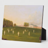 メンバーによるクリケット遊の第1回大戦 フォトプラーク (側面)