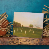 メンバーによるクリケット遊の第1回大戦 フォトプラーク (側面)