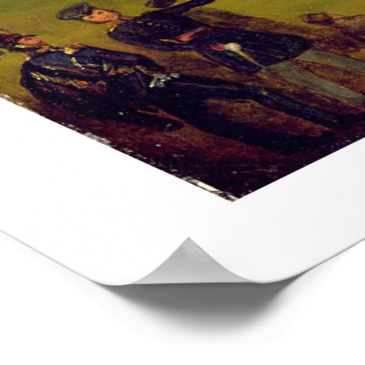 メンバーによるクリケット遊の第1回大戦 ポスター (角)