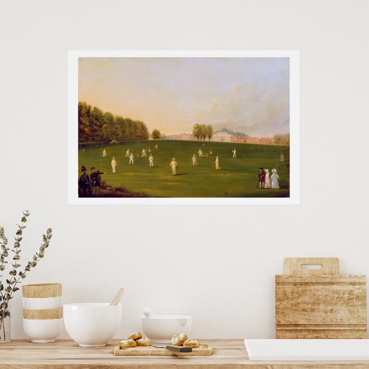 メンバーによるクリケット遊の第1回大戦 ポスター (キッチン)