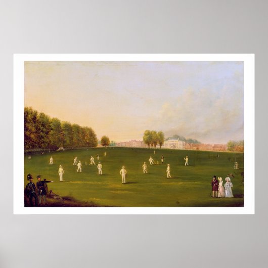 メンバーによるクリケット遊の第1回大戦 ポスター (正面)